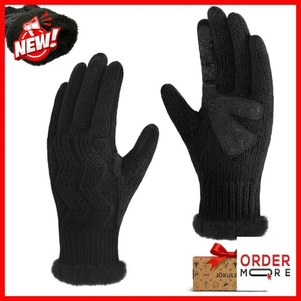 Women's Touchscreen Winter Gloves Fleece Lined Cold Weather Warm
